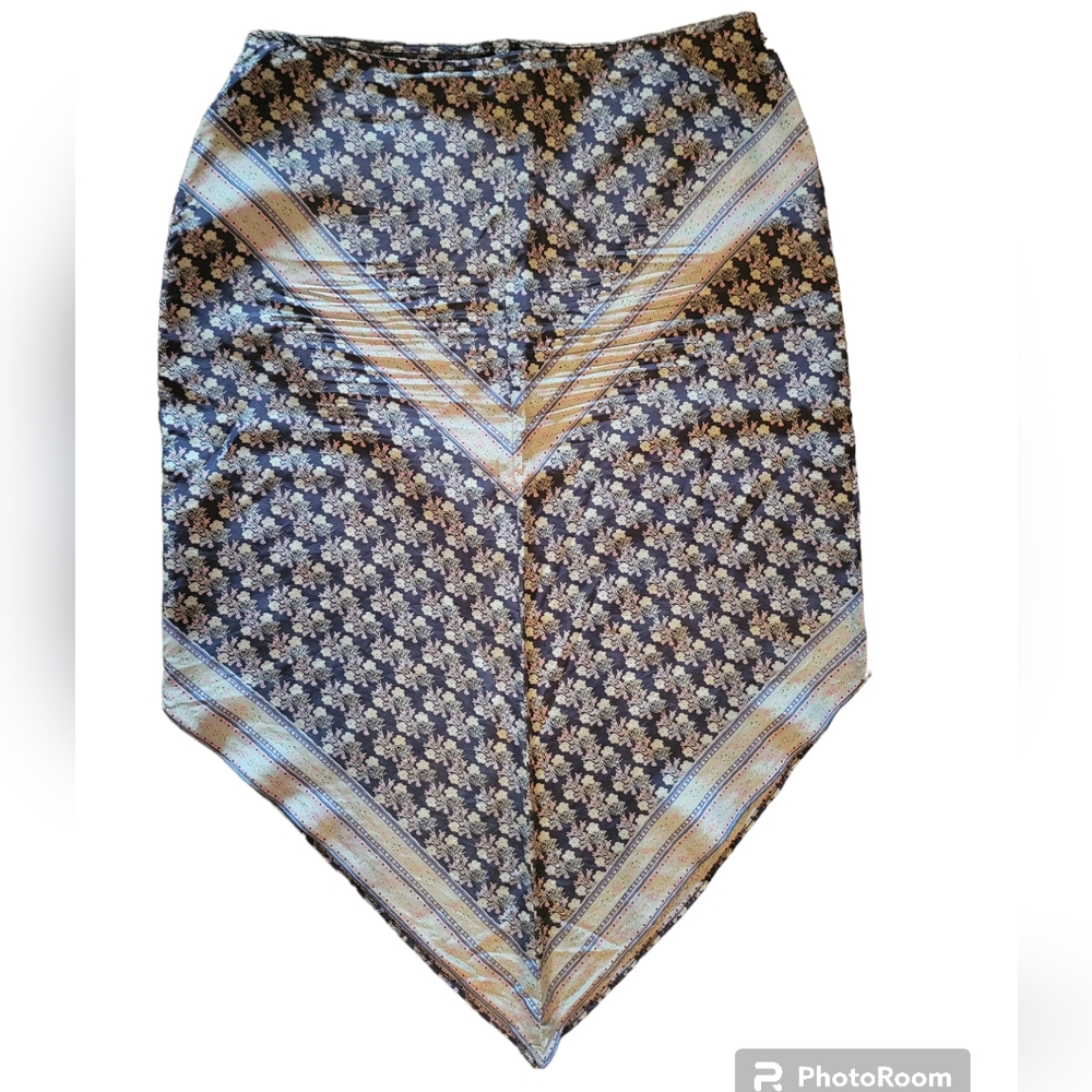 Vintage y2k Express Silk Scarf skirt size 5